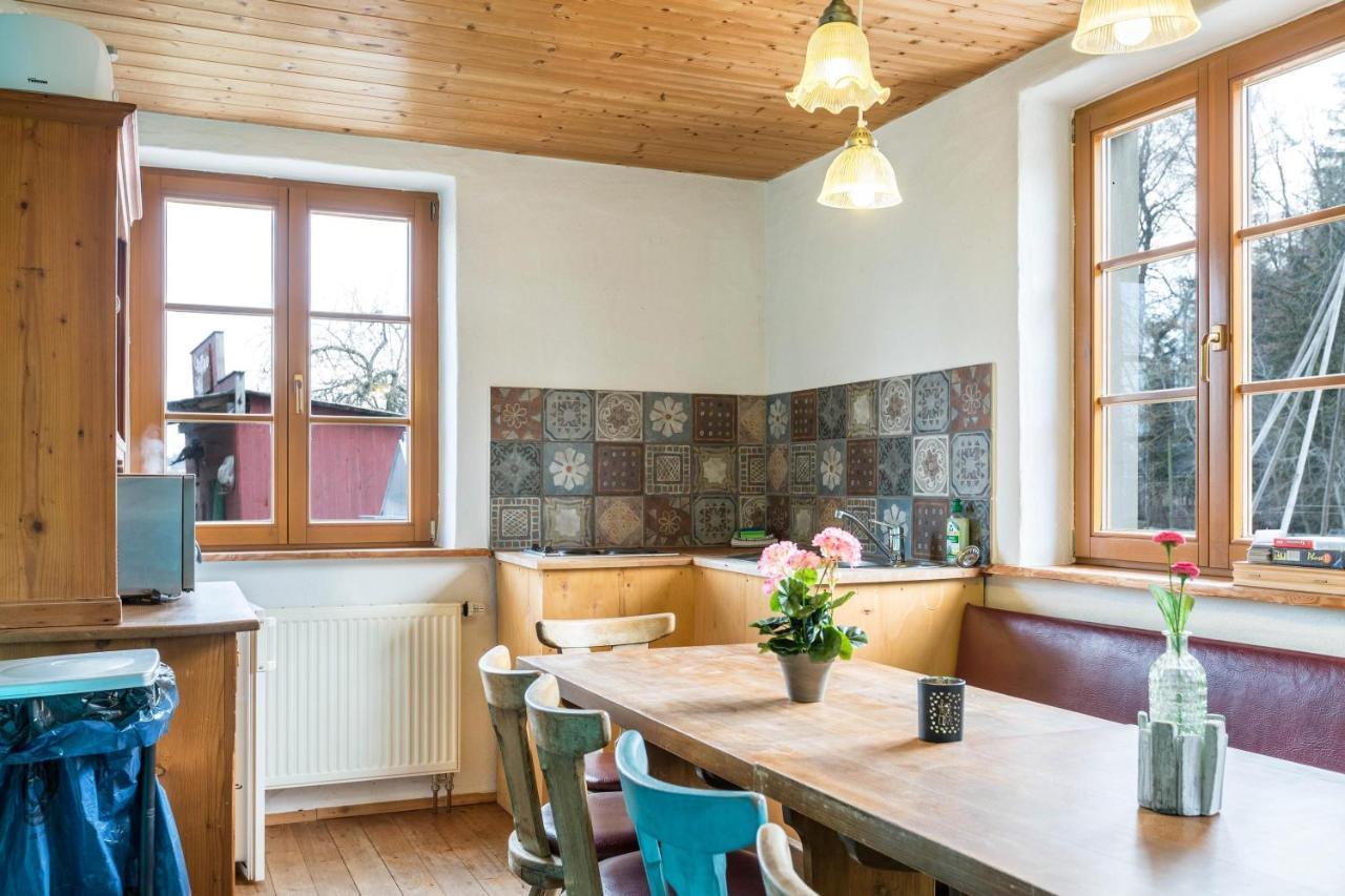 Ferienwohnung Tipihof Sauldorf Ngoại thất bức ảnh